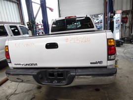 2001 Toyota Tundra Limited White Extended Cab 4.7L AT 2WD #Z23224